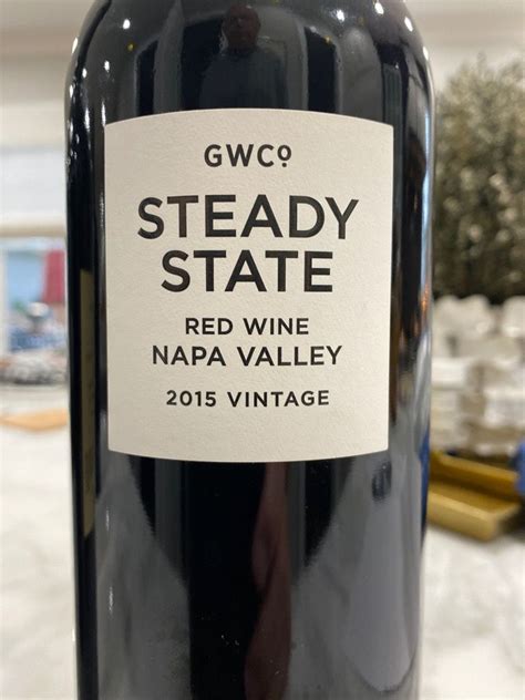 2015 Grounded Wine Co Cabernet Sauvignon Steady State USA California