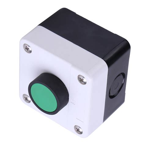 Weatherproof Green Push Button Switch One Button Control Box For Gate