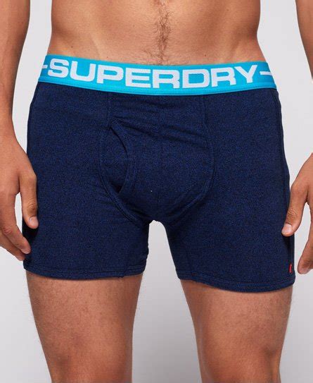 Mens Sport Boxers Double Pack In Sonic Blast Bluyacht Club Red