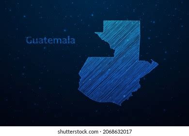 Guatemala Hand Drawn Map Stock Photos And Pictures 115 Images