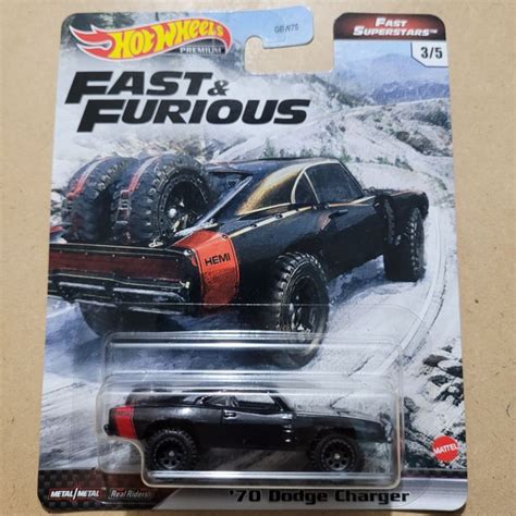 Jual Hot Wheels Kemasan Jelek Premium Dodge Charger Fast Furious Black Red