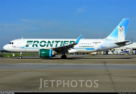 N Fr Airbus A N Frontier Airlines Agustin Anaya Jetphotos