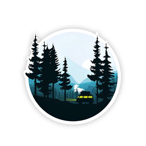 Adventure Midnight Sticker