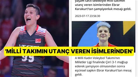 Yeni Akit Milli Voleybolcu Ebrar Karakurt u Skandal İfadelerle Hedef Aldı