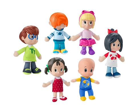 Cleo Y CuquÍn Pack De La Familia Telerín Con Seis Peluches Incluidos