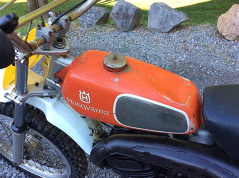 1973 Husqvarna 125 WR WR125 Enduro Motorcycle MX AHRMA Vintage Dirt Bike