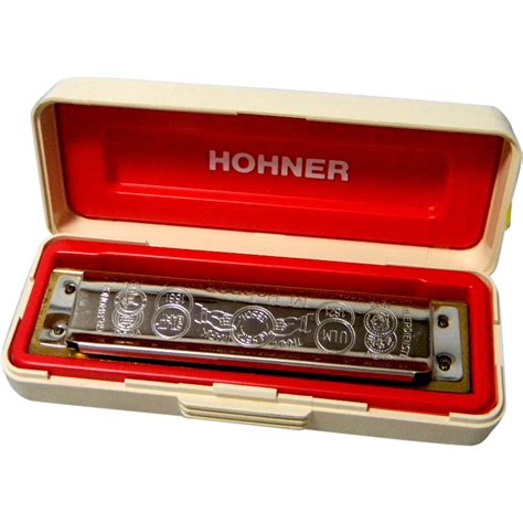 Hohner Marine Band Harmonica key of C with Original Box from carolines on Ruby Lane