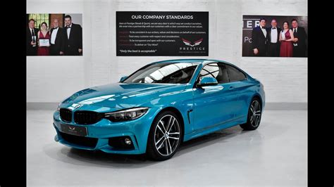 Bmw 440i M Sport Auto Snapper Rocks Blue Heads Up Display Rear Camera M Sport Plus Pack 4k