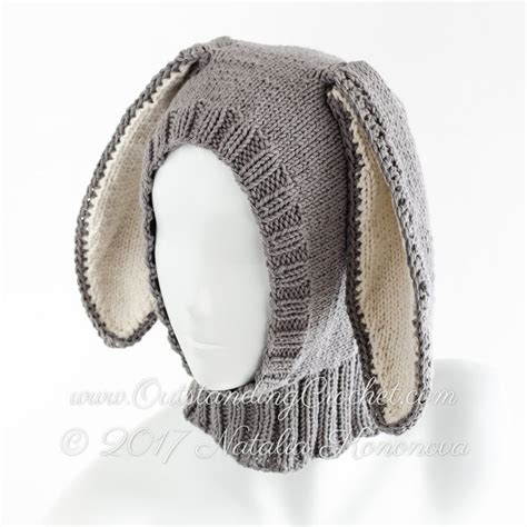 Baby Bunny Hat Knitting Pattern Bunny Ears Balaclava Etsy