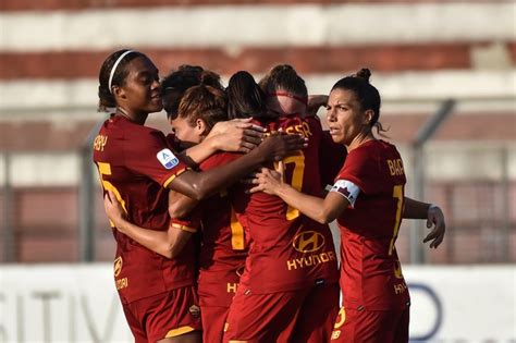 Sampdoria Roma Femminile Le Giallorosse Vincono Ancora