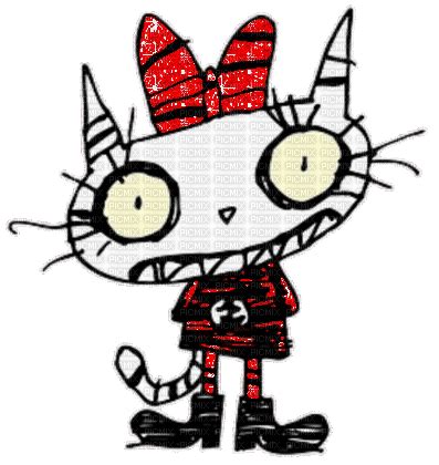 Hot Topic Sweetypuss Hottopic Scenecore Emo Cat Scary Scene Free Animated Picmix