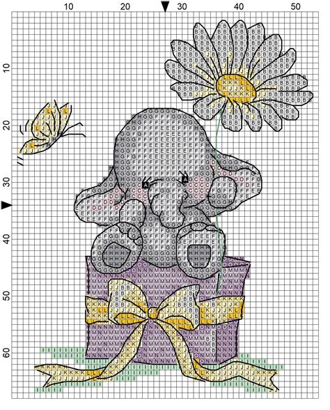 Baby Elephant FREE Cross Stitch Pattern Elephant Cross Stitch Baby