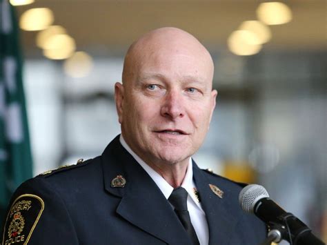 Greater Sudburys Police Chief Retiring Taking On New Job Sudbury Star