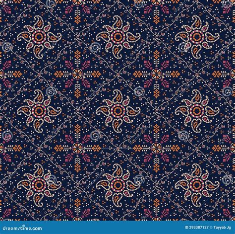 Seamless Fabric Patterns Allover Textile Designs Beautiful Background