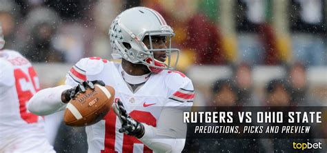 Rutgers Vs Ohio State Football Predictions Picks And Odds