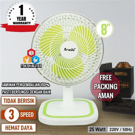 Jual Arashi Kipas Angin Meja Mini Inch Ar General Deskfan