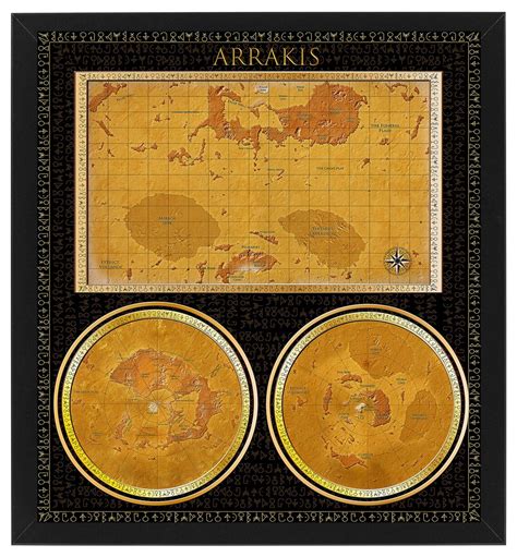 FULL map of Arrakis? : r/dune