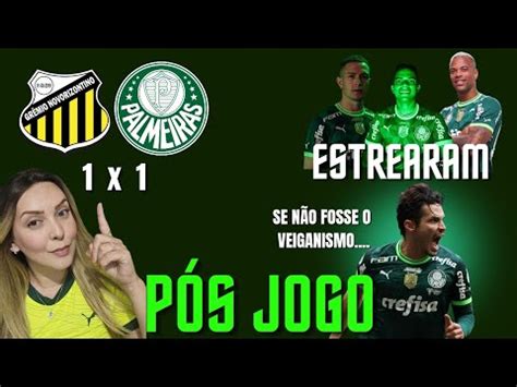 PÓS JOGO Novorizontino 1x1 Palmeiras Estreamos empate Jogamos