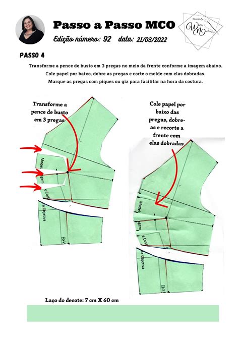 Vestido Evas Pregas No Busto Passo A Passo Modelagem E