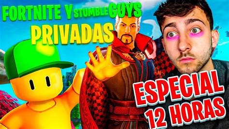 Especial Horas En Directo Partidas Privadas De Fortnite Batallas De