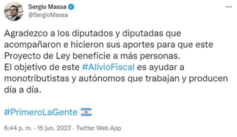 Alivio Fiscal Para Monotributistas Y Autónomos La Cámara De Diputados