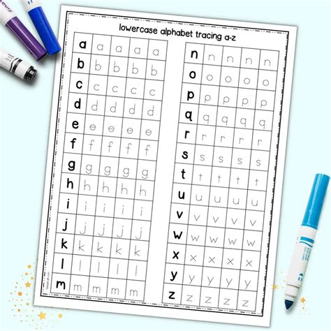 Free Trace Lowercase Dnealian Letters Worksheet Free Worksheets