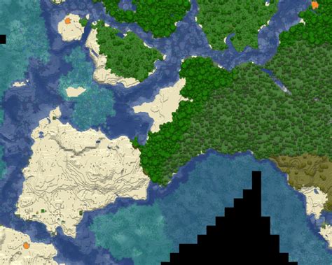 Natutally Generated Western Europe R Minecraftseeds