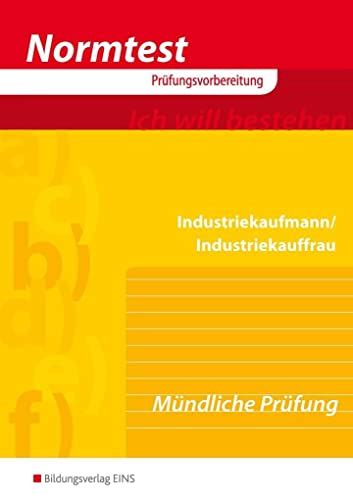 Industriekaufmann Industriekauffrau M Ndliche Pr Fung Gunter Krieg