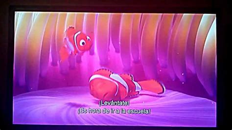 Finding Nemo Blu Ray menu and scene - YouTube