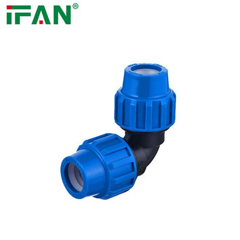 Ifan Factory Hdpe Pipe Fitting 20 110mm Elbow Water Pp Compression