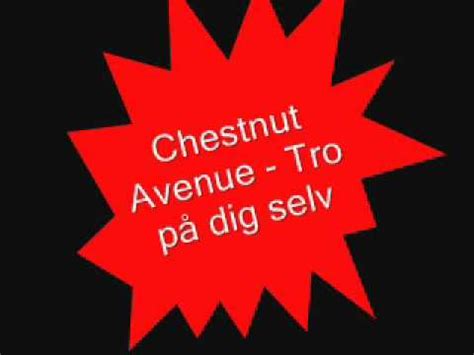 Chestnut Avenue Tro på dig selv karaoke YouTube