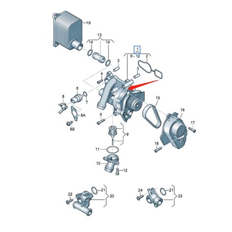 06H121026BF Water Pump AUDI VW Shopee Malaysia