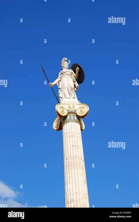 Minerva Statue Greece Hi Res Stock Photography And Images Alamy