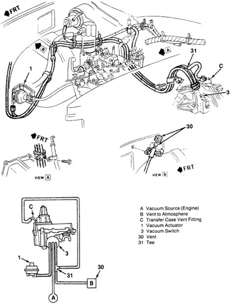 1998 Chevy Blazer Vacuum Hose Diagram