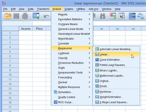 Linear Regression Analysis In Spss Statistics Procedure Assumptions