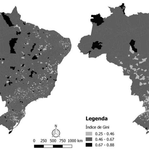 Índice De Gini Brasil 20002010 Download Scientific Diagram