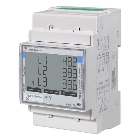 Carlo Gavazzi Presenta Su Nuevo Medidor De Energ A Trif Sico Con