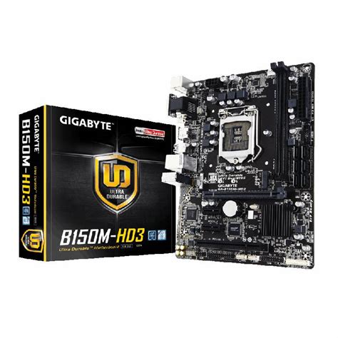 Gigabyte B150M HD3 DDR4 LGA 1151 Micro ATX Intel Motherboard GA B150M