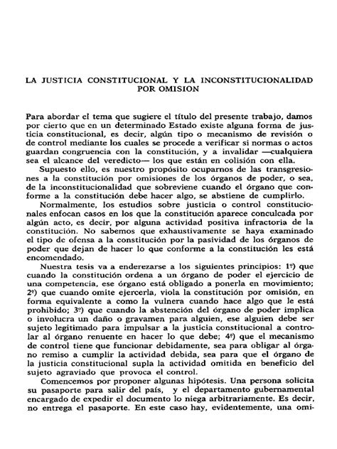 PDF Inconstitucionalidad Omision DOKUMEN TIPS