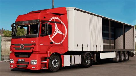 Mercedes Benz Axor V Ets Mods Ets Map Euro Truck