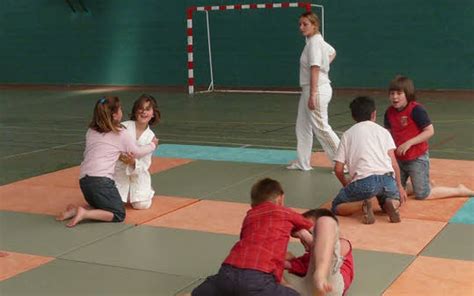 Centre de loisirs Les enfants initiés au judo Le Télégramme