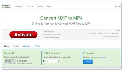 Free Ways To Convert Mxf To Mp On Windows Mac Online