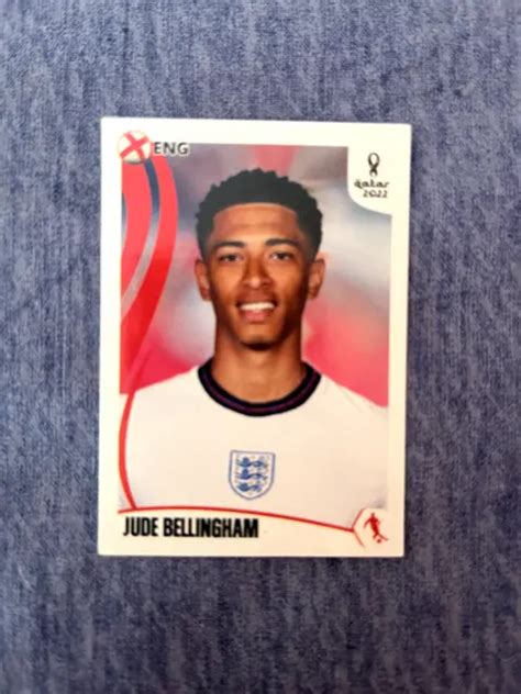 Figuplay Wc Qatar Jude Bellingham Sticker No Panini Eur