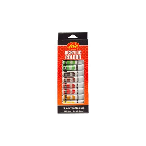 Acrylic Paint Set 12 X 12ml