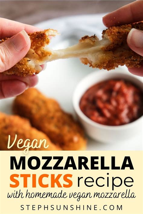 Irresistible Vegan Mozzarella Sticks Recipe