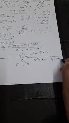 Number Of Moles Of Bonds In 30 Moles Of Water Filo