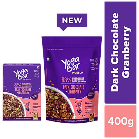 Buy Yoga Bar Muesli Dark Chocolate Cranberry Healthy Rich In