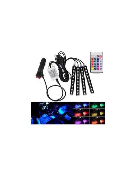 Lumini Ambientale Auto Kit Interior Led Rgb Cu