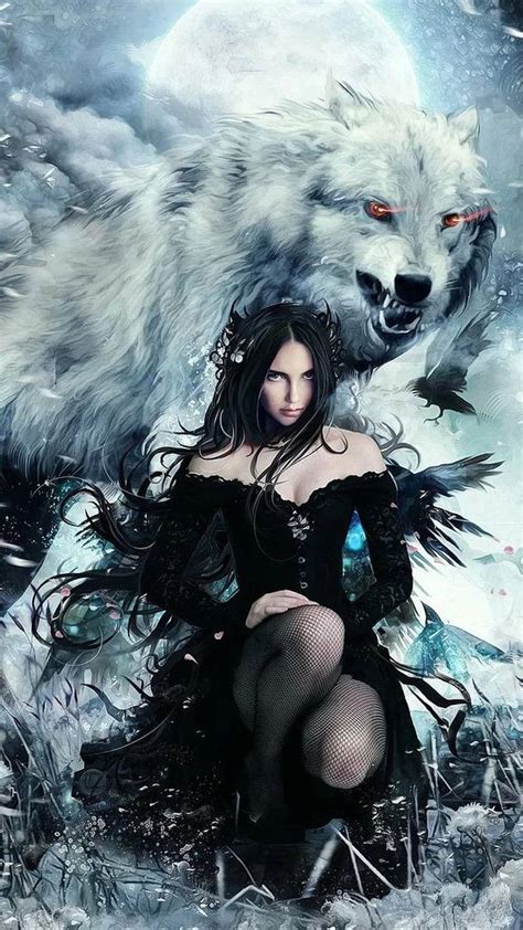 Wolf Girl Art