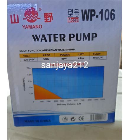 Jual Model Baru Terbaik Wp Naik Meter Pompa Air Kolam Ikan Celup